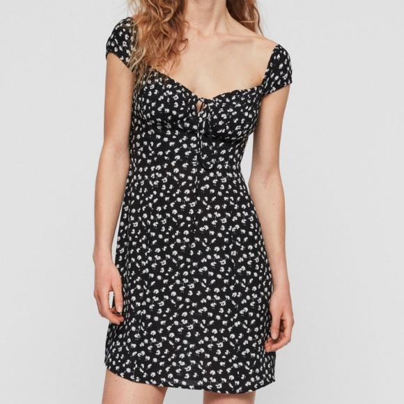 all saints mini dress